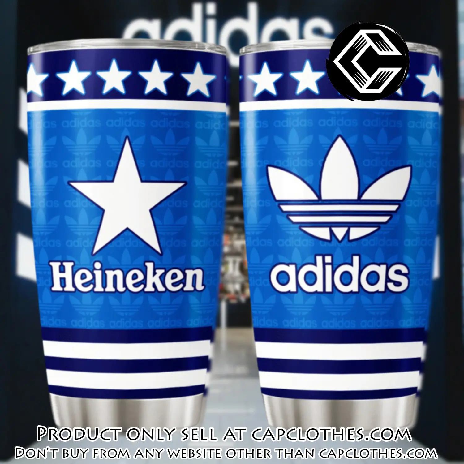 Adidas heineken stainless steel tumbler 20oz30oz cc5826794